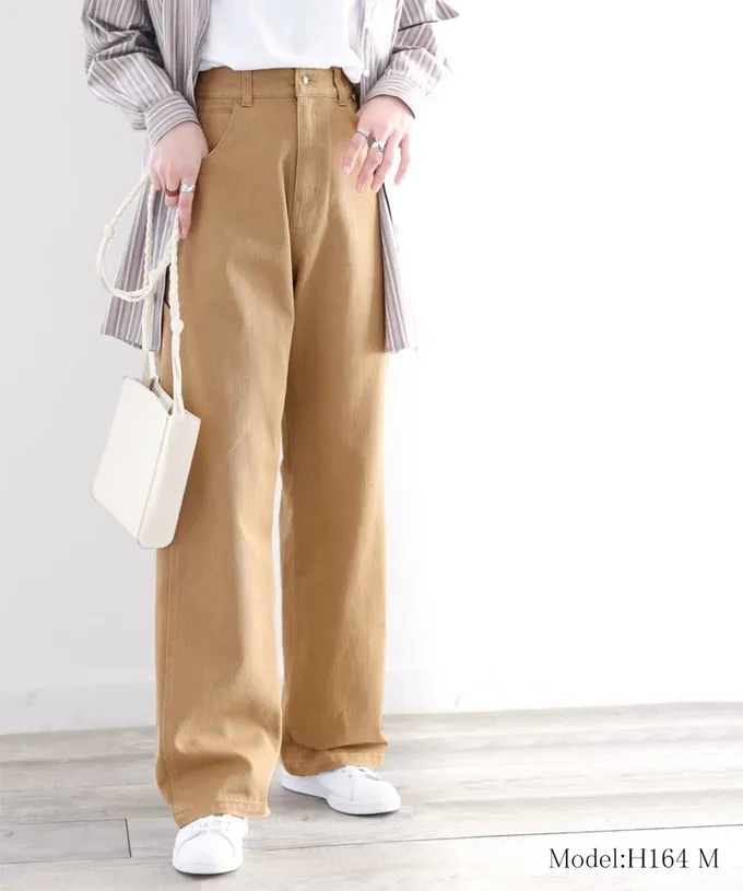 日本 Classical Elf - 超顯瘦厚磅百搭直筒褲-黑