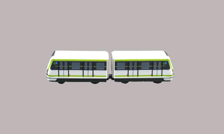 鐵支路模型 - 台中捷運迴力列車