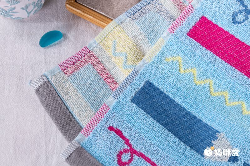 日本 porukka - 葡萄牙製 歐風插畫純棉吸水毛巾/短浴巾-熱氣球 (30x80cm)