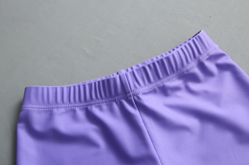 女寶防曬長袖泳裝套裝(附帽子)-夢幻獨角獸-紫色