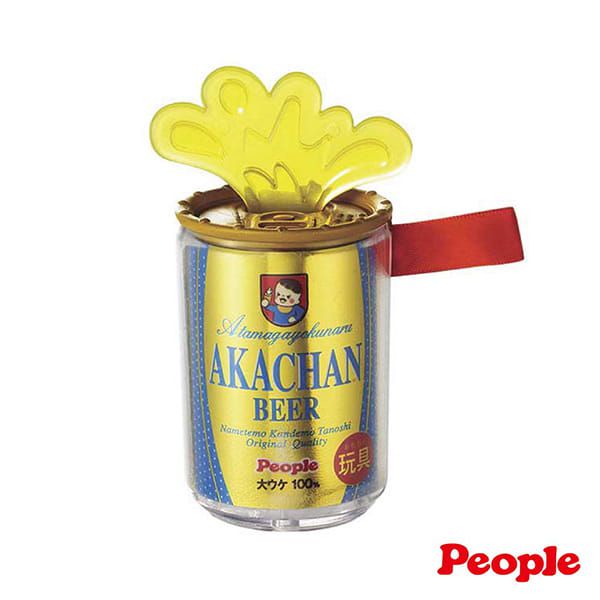 日本 People - 金色啤酒咬舔玩具