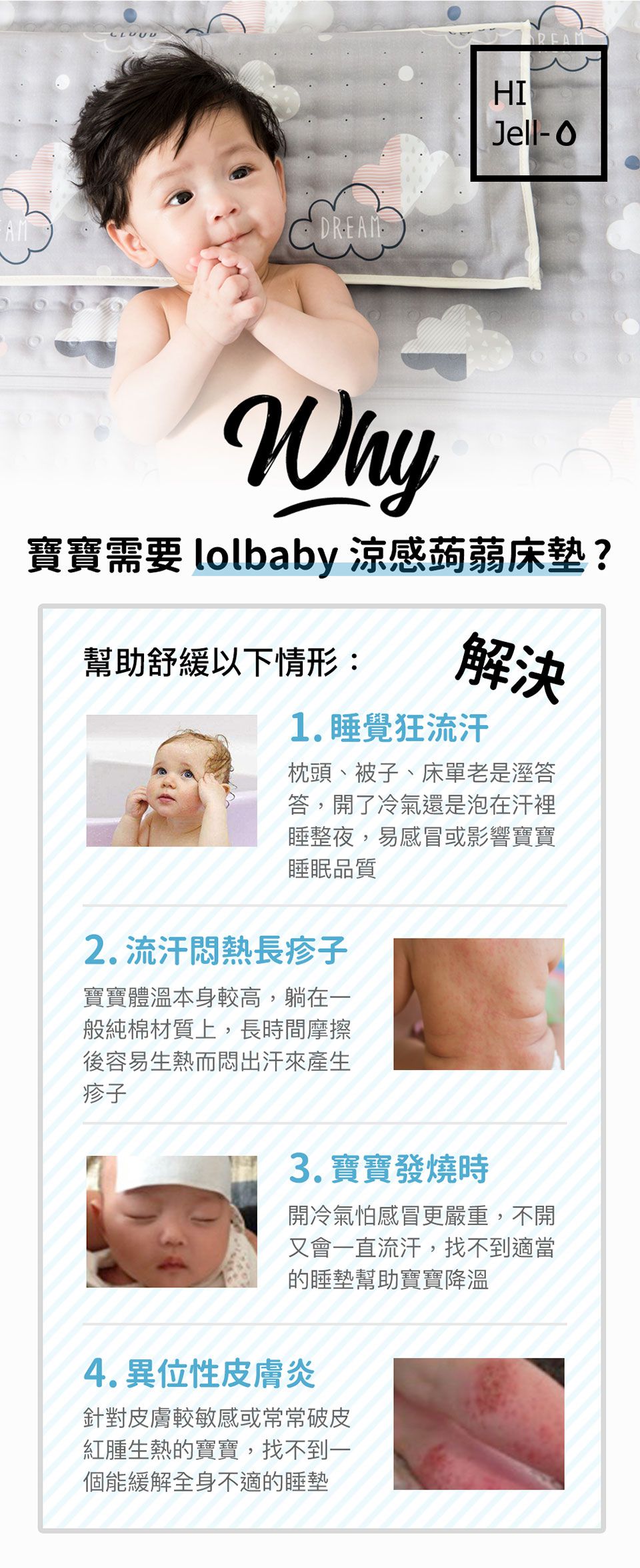 韓國Lolbaby - Hi Jell-O涼感蒟蒻床墊_防水隔尿款-標準款-沁甜鳳梨 (60公分 x 80公分 x 0.5公分(+/- 2-3 公分))