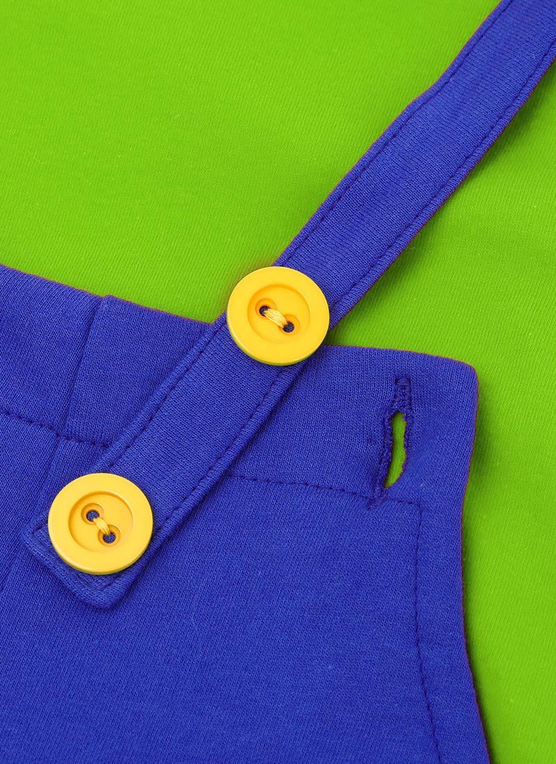 韓國 OZKIZ - 卡通男寶套裝(附帽子)/萬聖節-綠