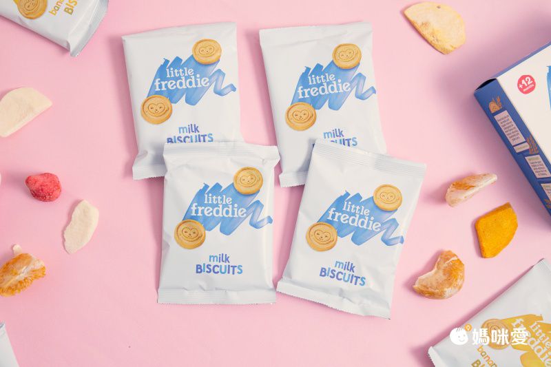 little freddie - 小皮牛奶餅乾-12個月食用-80g