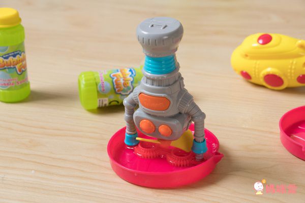 樂彩森林 - 電動泡泡機-迷你手槍(附泡泡水60ml)