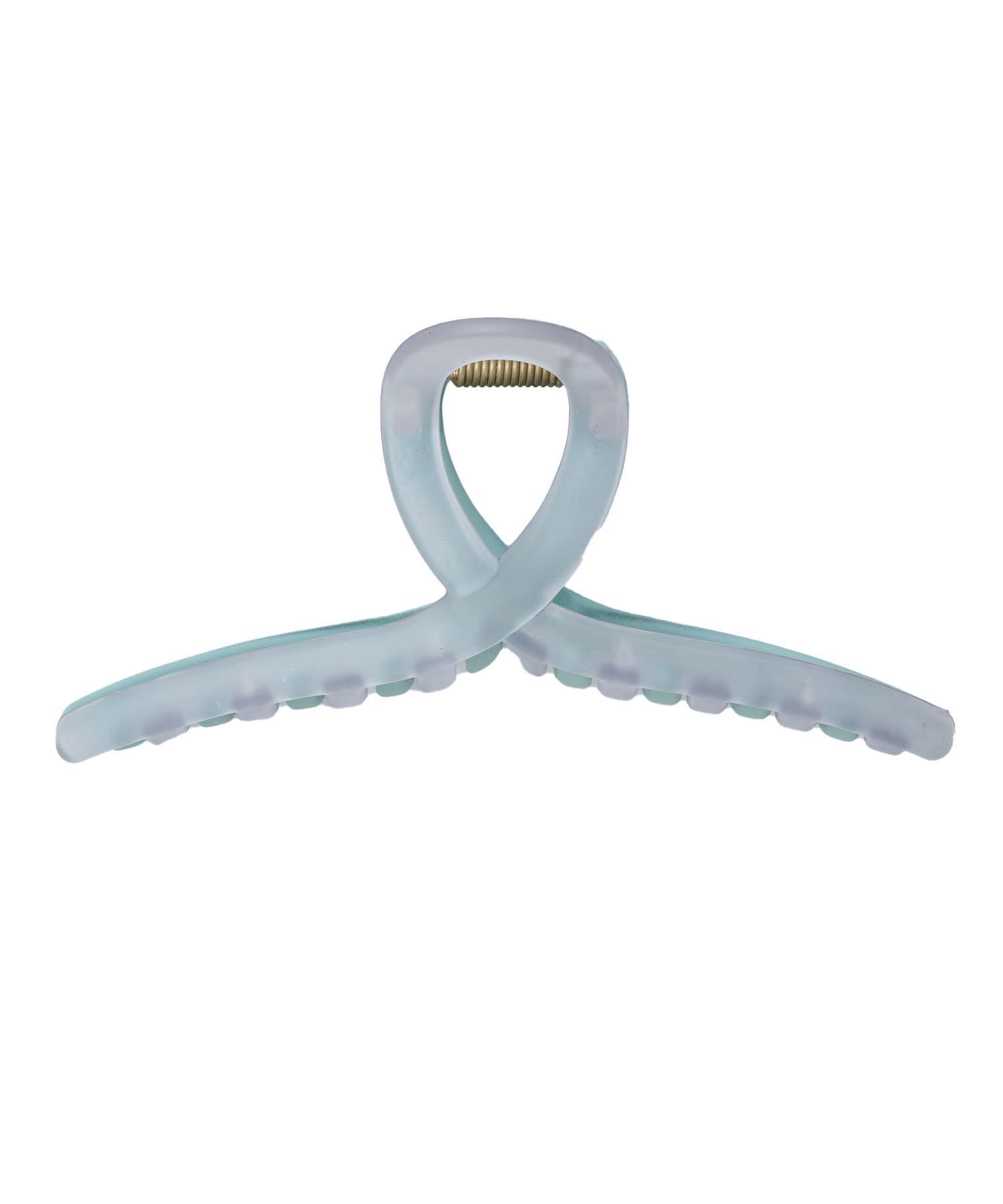 日本 Lattice - 早春透明感壓克力抓夾-草綠