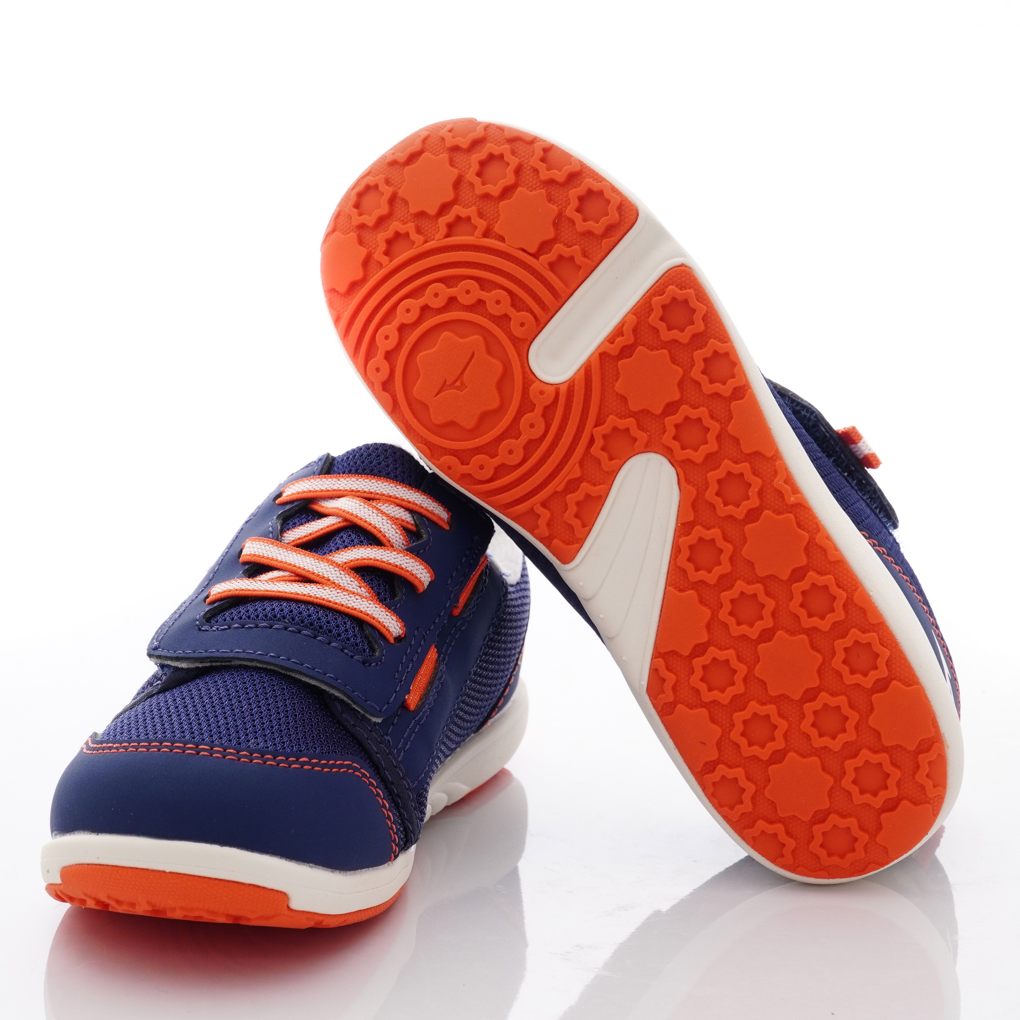 MIZUNO 美津濃 - 超輕量大絆帶機能鞋款(中童段)-深藍