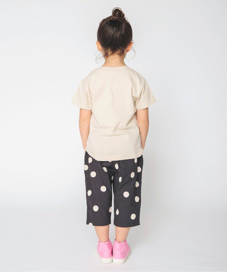 日本 BREEZE - 百搭舒適圓領短袖上衣-條紋-萊姆綠