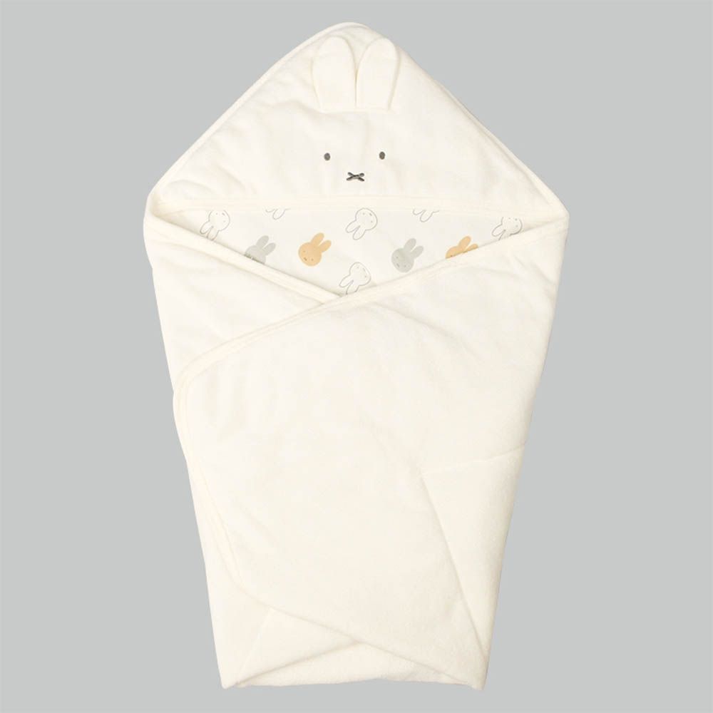 包巾-米飛兔-米白色 (80x80cm)