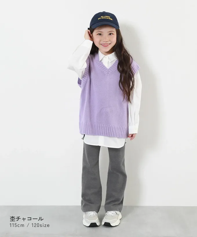 日本 devirock - [熱銷定番] 超彈力抗毛球小喇叭長褲-淺水藍