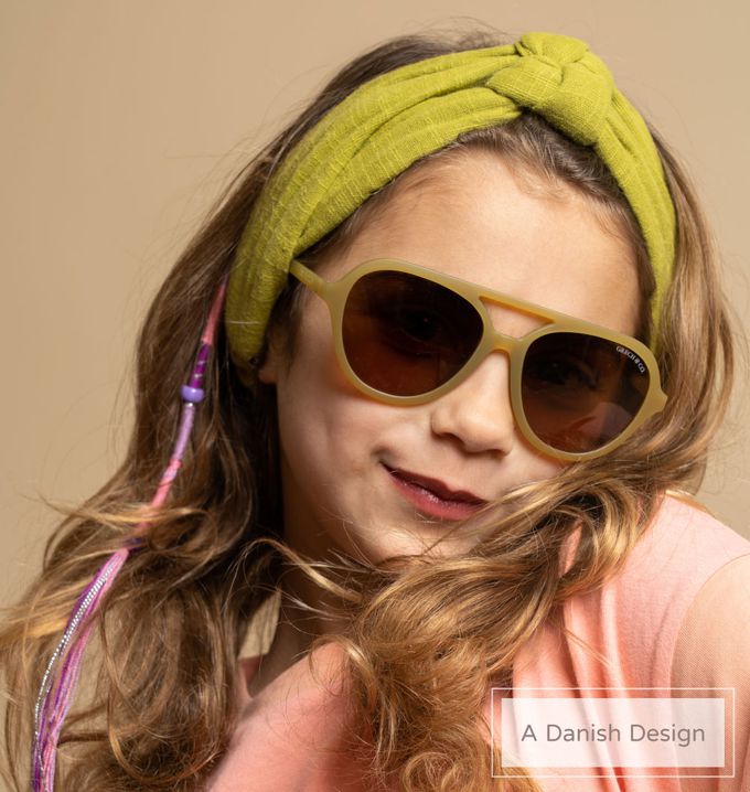 丹麥 GRECH & CO. - 復古時尚髮帶-暖心灰 (三歲以上)