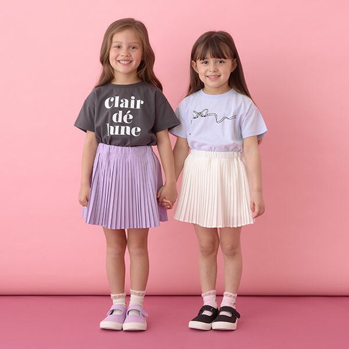 日本 Lycee mine - 100%棉 柔軟印花T恤-白