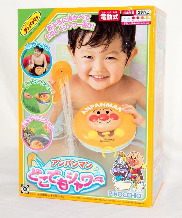 Pinocchio - 麵包超人-蓮蓬頭洗澡玩具