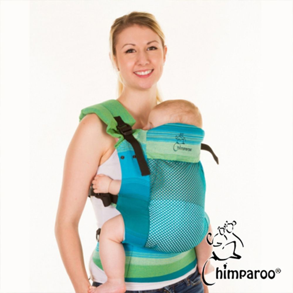 加拿大 Chimparoo - Trek Air-O 透氣嬰兒揹帶-萊姆