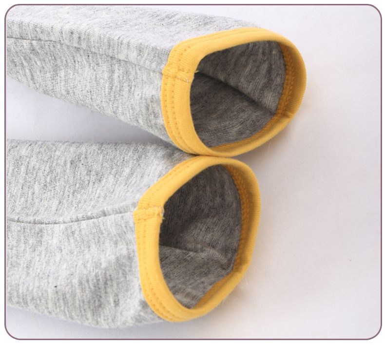 MAMDADKIDS - 萊卡棉長袖家居服套裝-非洲動物-灰色