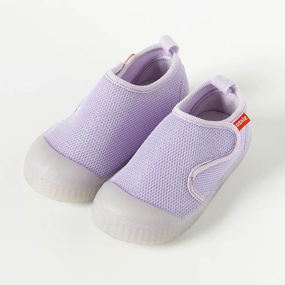 水陸兩穿！網眼透氣玩水沙灘鞋/懶人休閒鞋-薰衣草紫