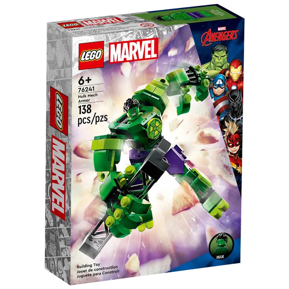 樂高 LEGO - 樂高積木 LEGO《 LT76241 》SUPER HEROES 超級英雄系列 - Hulk Mech Armor