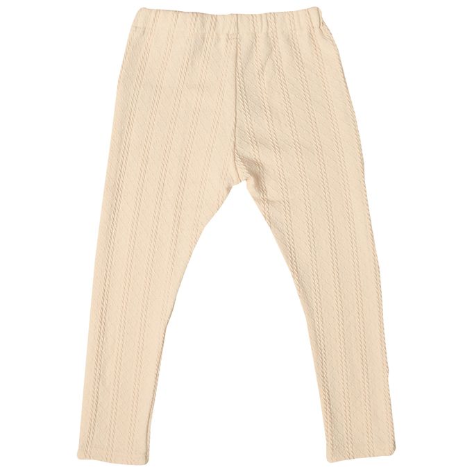 akachan honpo - 10分緹花內搭褲-象牙白色