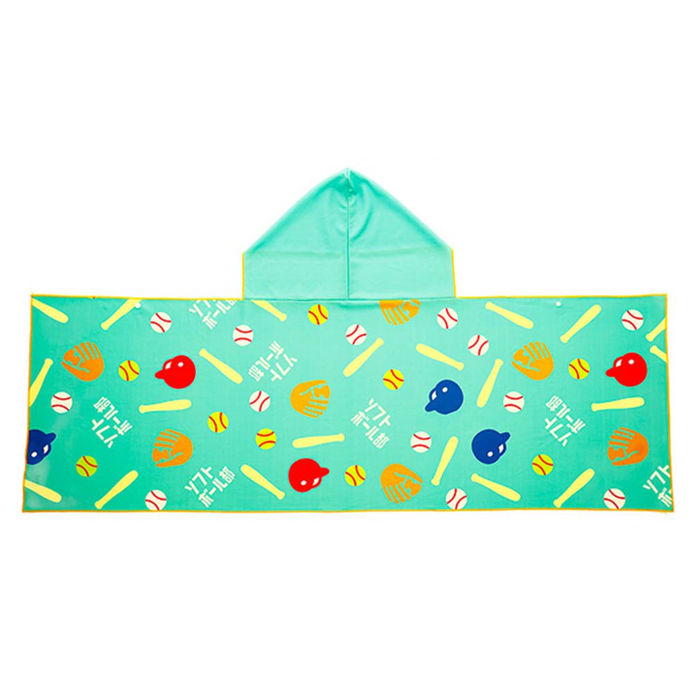 涼感連帽毛巾-壘球部 (約H50×W150cm)