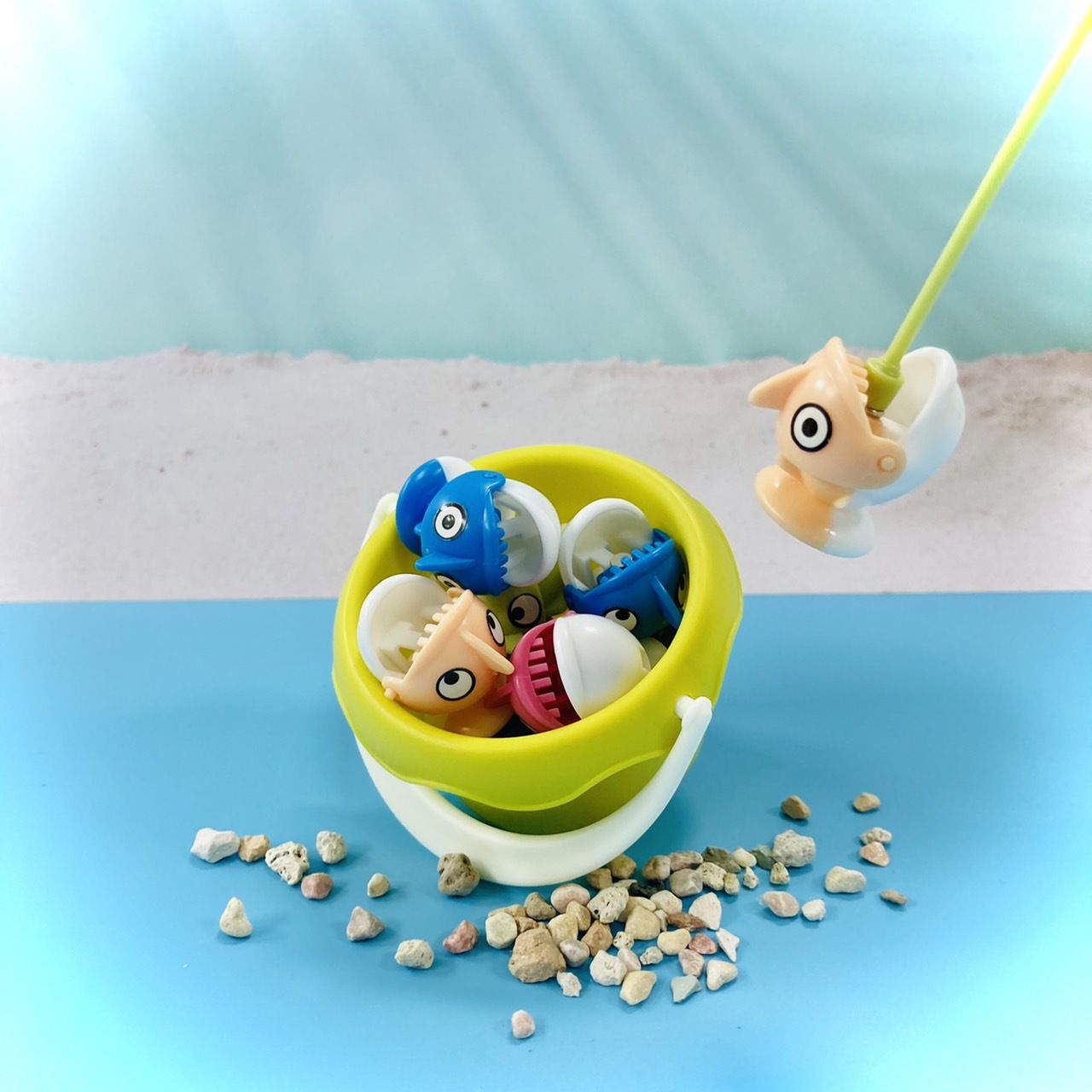 小牛津 - 音樂巧手釣魚組~全家共玩，享受釣魚樂趣-珊瑚粉色