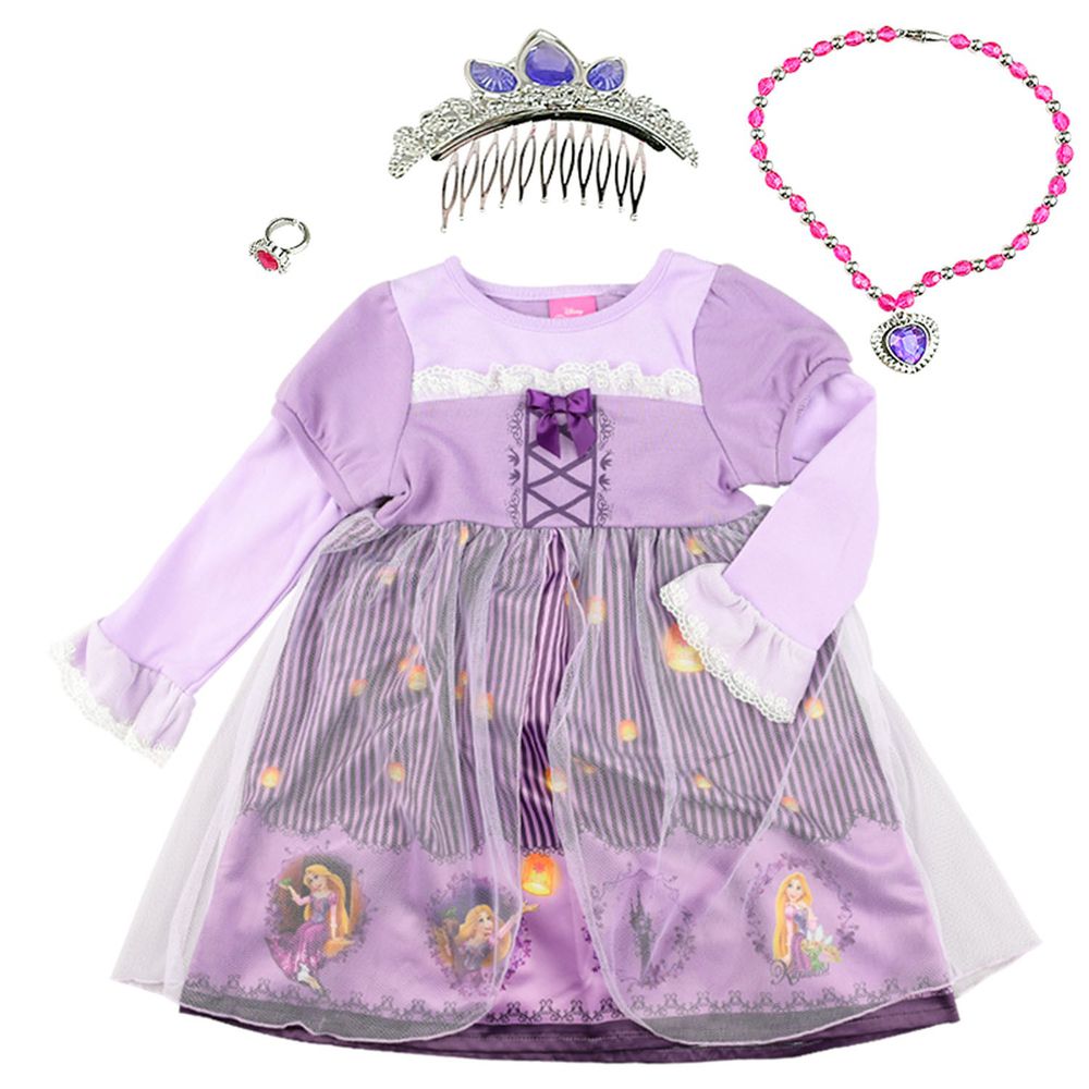 akachan honpo - 禮服-附飾品 長髮公主-紫色