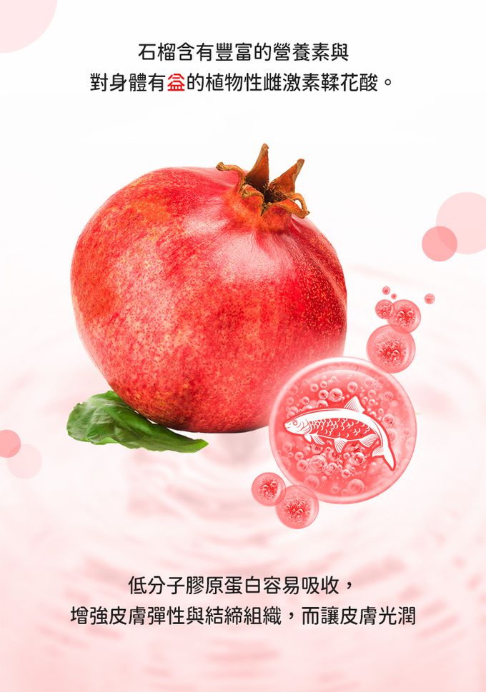 韓爸田園日記 - 紅石榴低分子膠原蛋白凍-20g/入，10入/盒