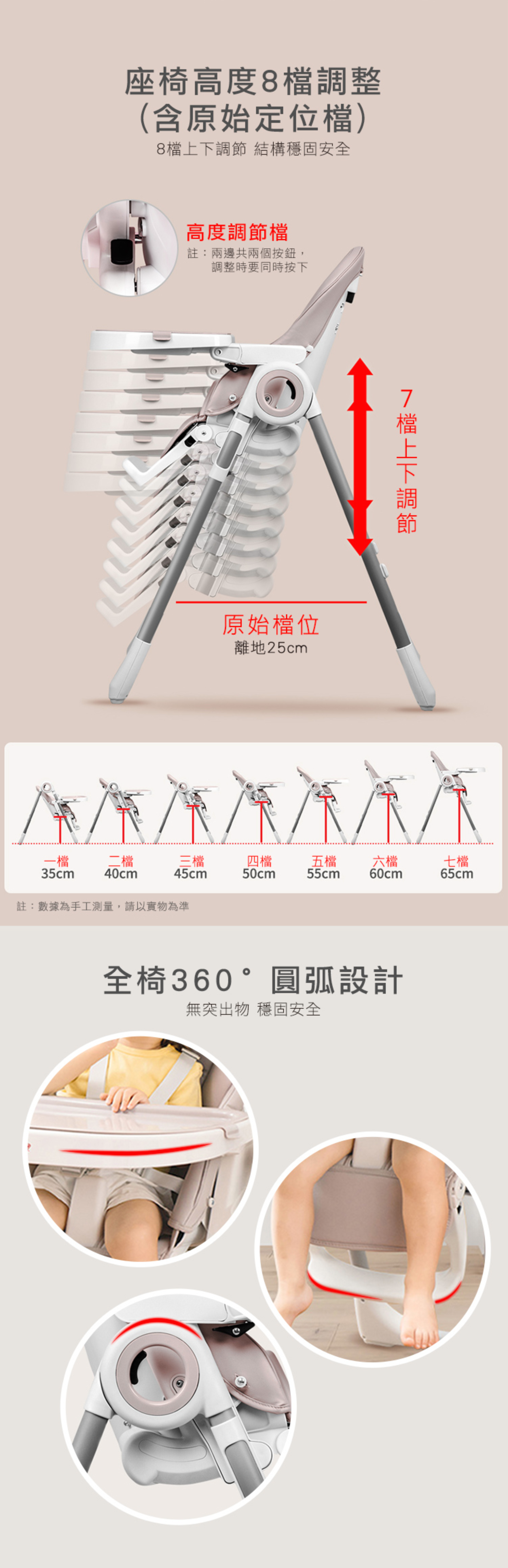 Nuby - 多功能成長型高腳餐椅-蒙布朗
