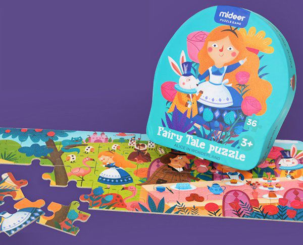 MiDeer - 童話故事拼圖-白雪公主-36片