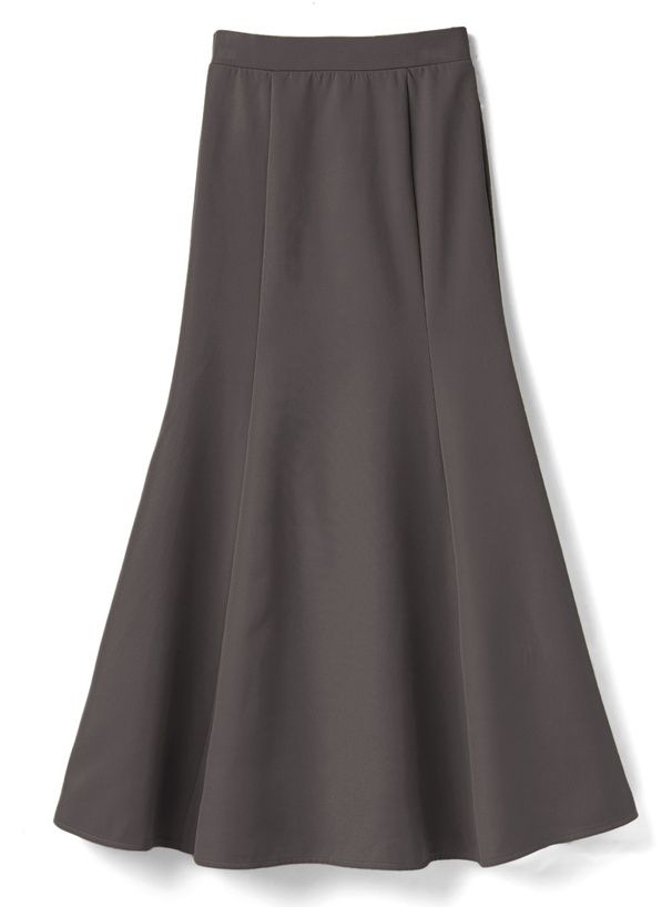 日本 GRL - 優雅修身魚尾長裙-象牙杏