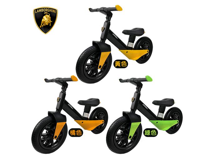 Lamborghini兒童平衡車-橘色