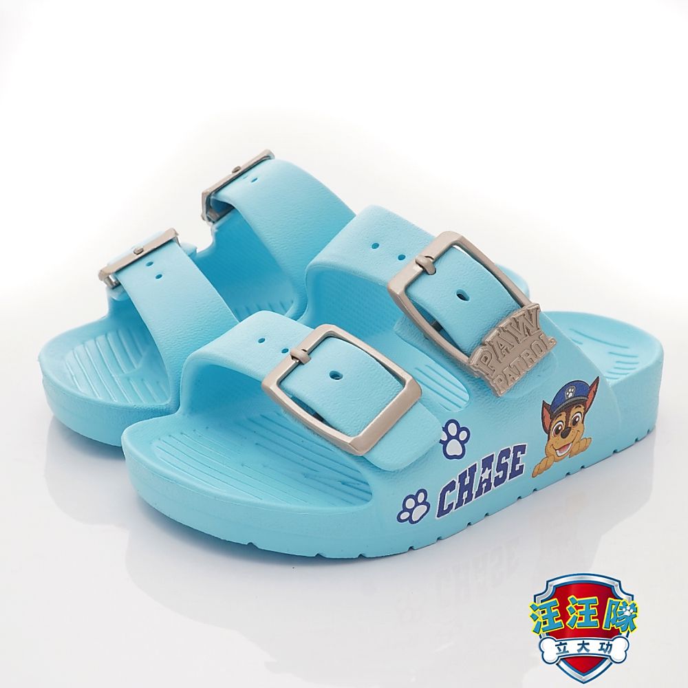 台灣製汪汪隊雙絆帶拖鞋(中小童段)-拖鞋-藍