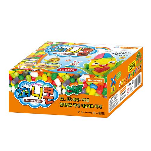 魔法玉米黏土(1000pcs)-新版