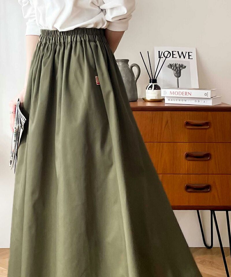 日本 Classical Elf - 百搭垂墜感修身長裙-黑