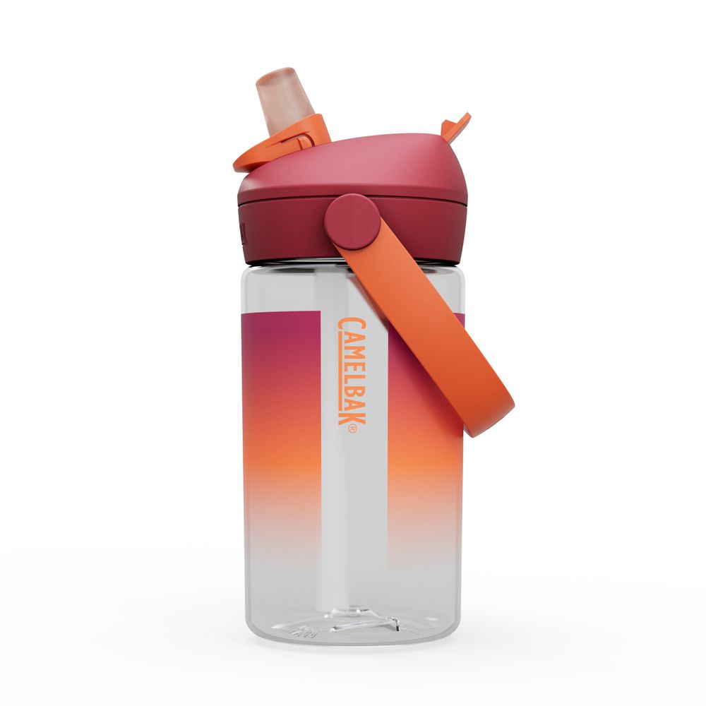 Flip Straw 兒童吸管運動水瓶RENEW-火焰發射 (400ML)