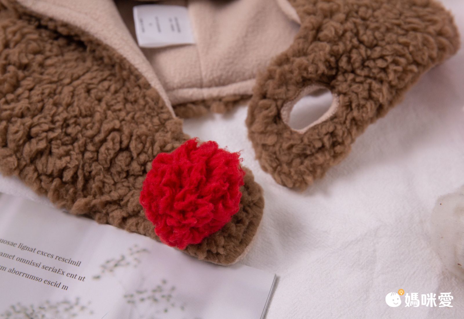 Dabbakids - 瓦拉帽-兒童造型親膚圍脖帽-樹懶的擁抱