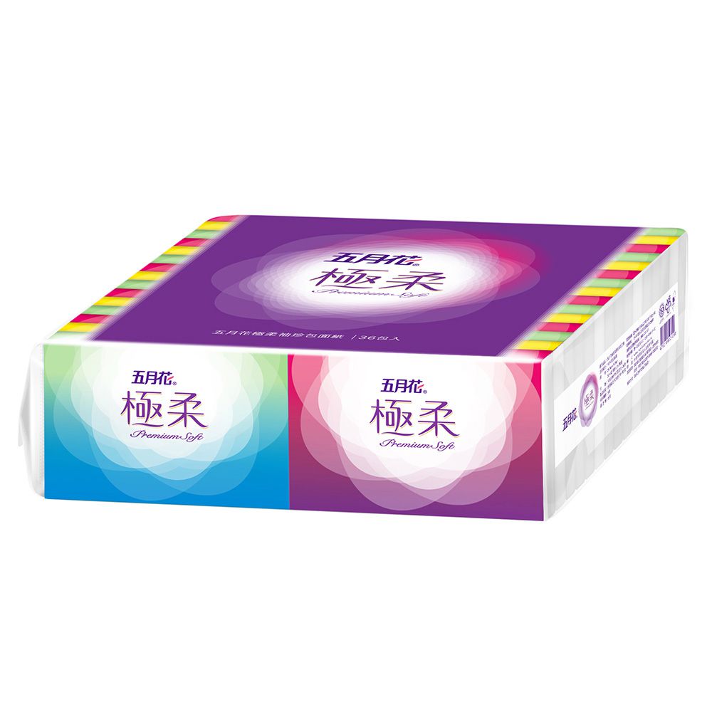 五月花 - 極柔頂級袖珍包 10抽x36包x4串