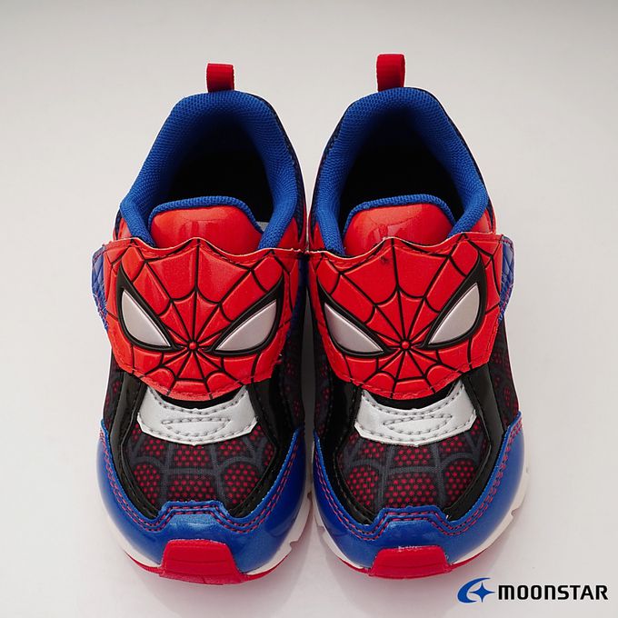 Moonstar日本月星 - 鋼鐵人聯名機能童鞋-MV0162紅藍(中小童)-機能運動鞋-紅藍