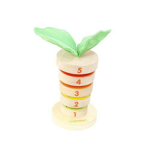 堆疊蘿蔔玩具-配件+主體共9pcs