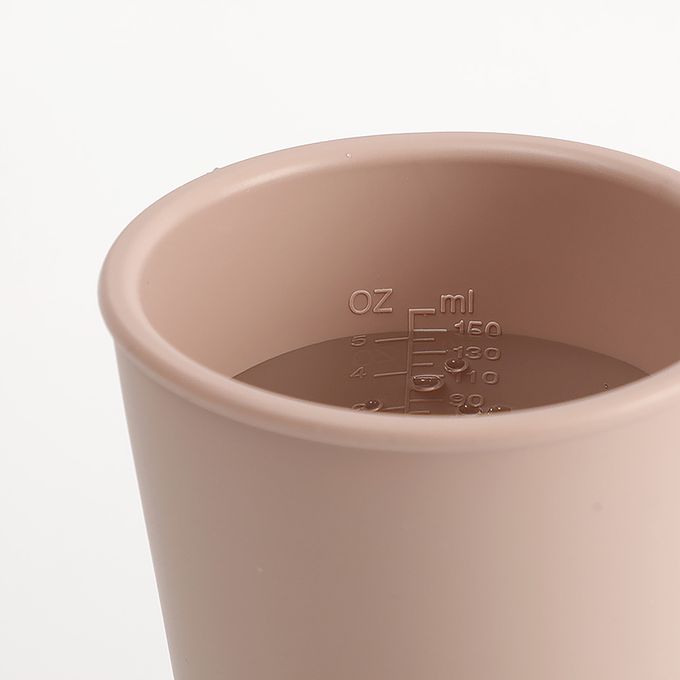 紐西蘭 HaaKaa - 矽膠河馬吸管水杯-橘色-150ml