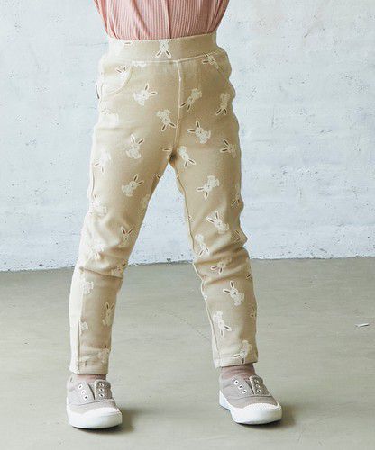 日本 PAIRMANON - 百搭彈性貼身長褲-直條紋-海軍藍