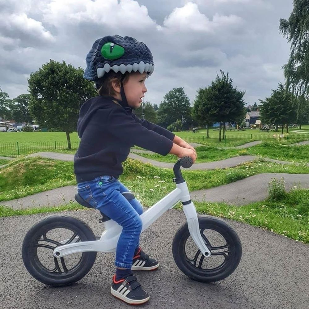 Crazy Safety - 丹麥 3D 恐龍造型 兒童騎乘專用安全帽-霸王龍