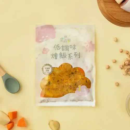 嬰幼兒副食品（寶寶燴飯）｜好活力雞肉咖哩飯（單包裝）-1份/包