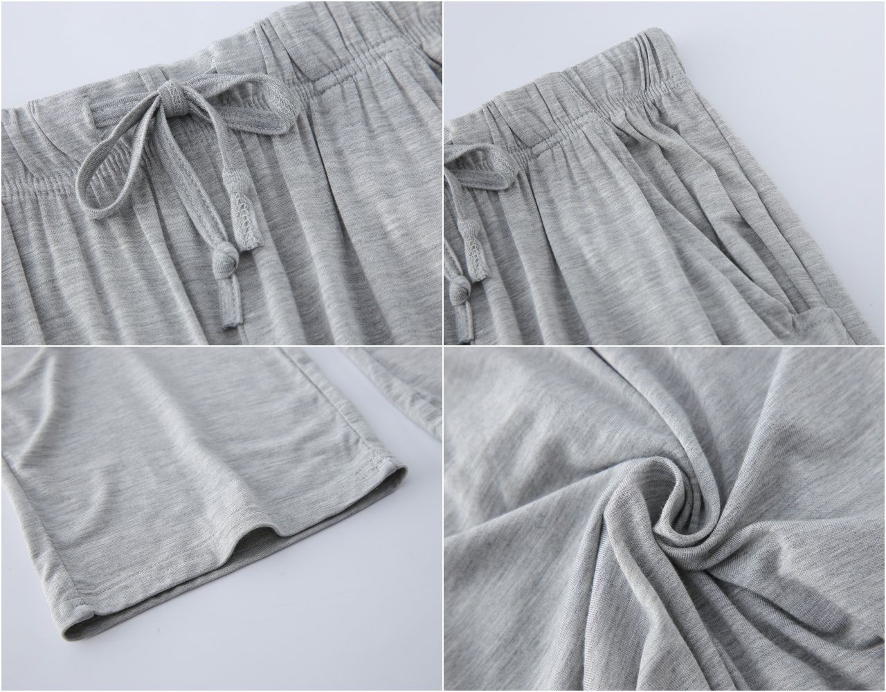 莫代爾柔軟涼感Bra T-長袖套裝-紫色