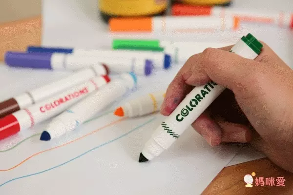 美國Colorations 可洗式兒童胖胖彩色筆