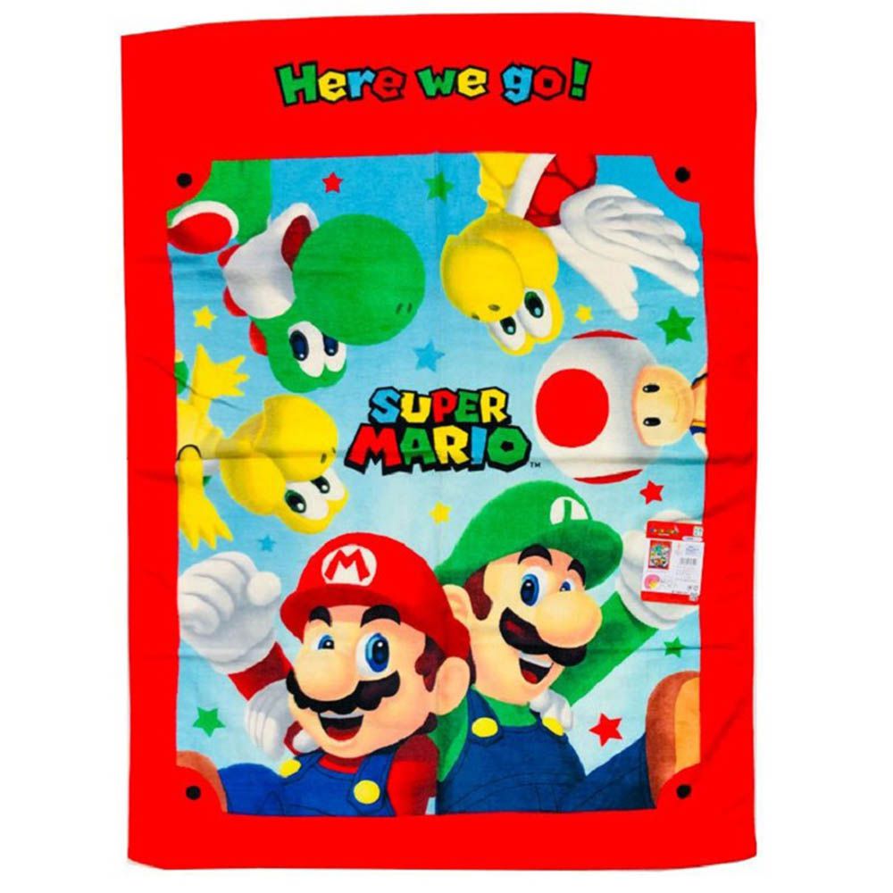 午睡毯-超級瑪利歐 (約85×115cm)