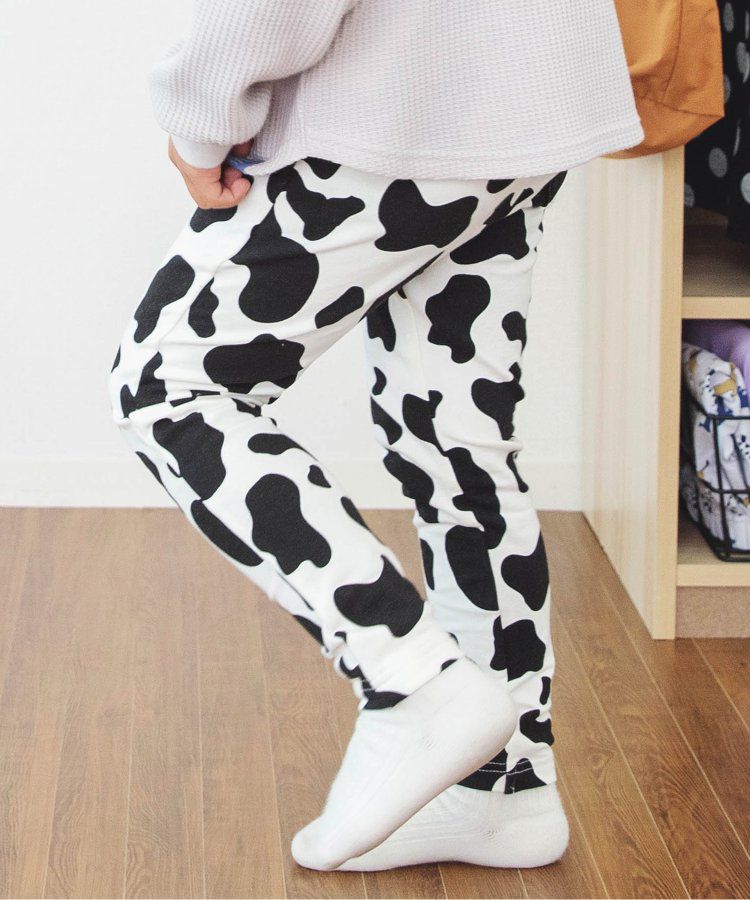 日本 BREEZE - 休閒百搭鬆緊長褲(9分丈)-小車車-淺灰