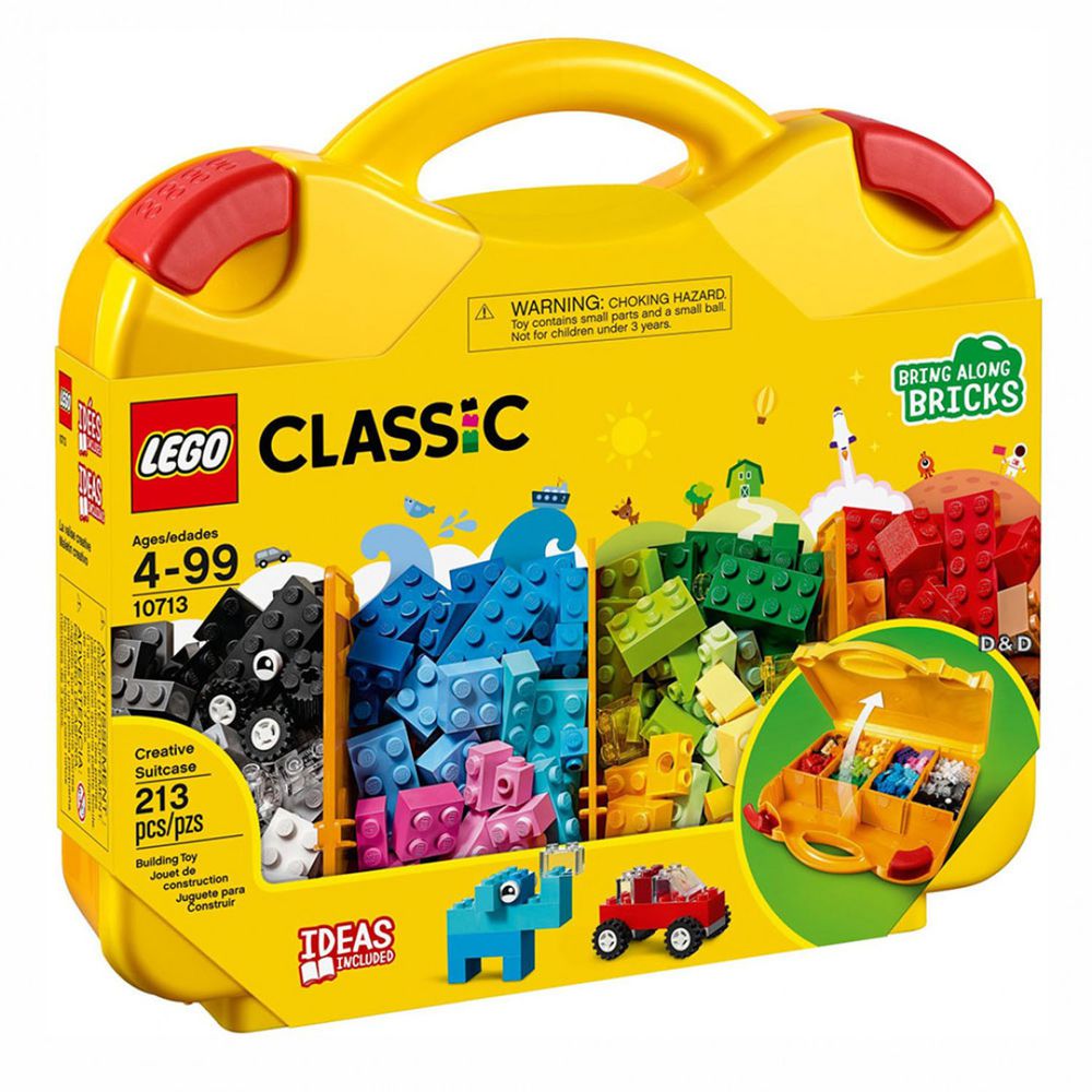 樂高 LEGO - 樂高 Classic 經典基本顆粒系列 - 創意手提箱 10713-213pcs