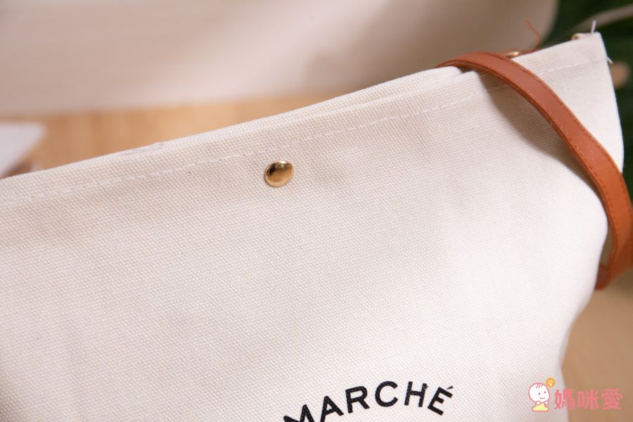 韓版 - 子母帆布包(附背帶,小收納袋)-黑