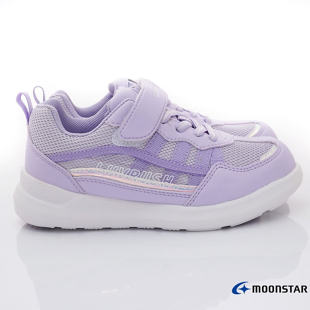 Moonstar日本月星 - 月星機能防水運動鞋(中大童段)-運動鞋-紫