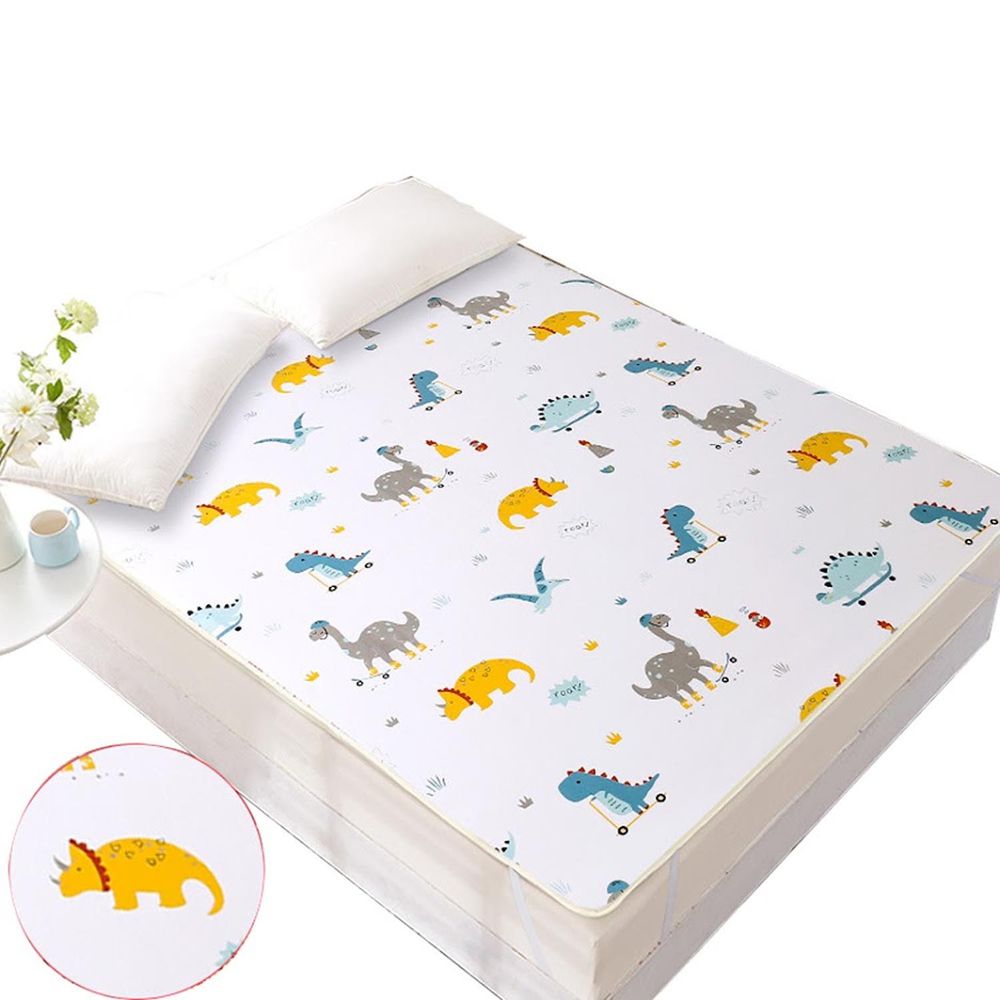 JoyNa - 防水隔尿墊床單 保潔墊 寵物墊-彩色恐龍